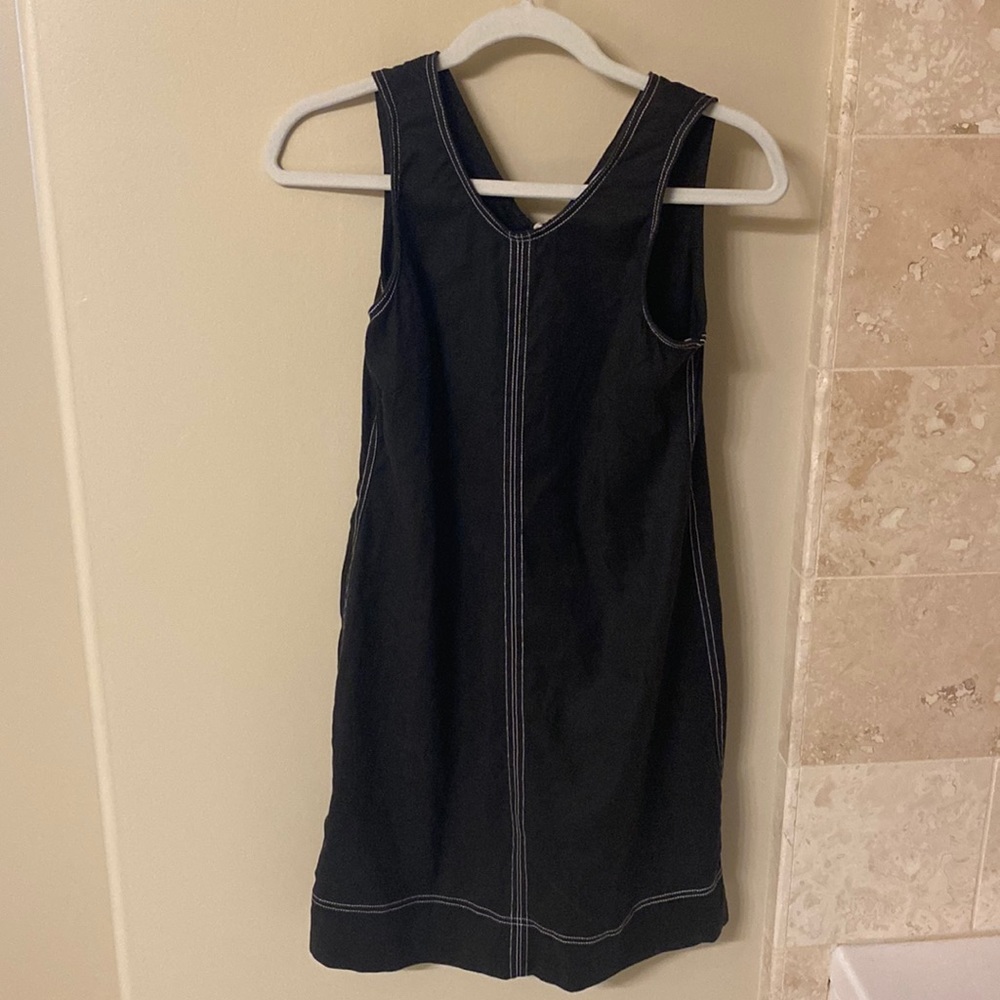 Tommy Bahama black linen dress